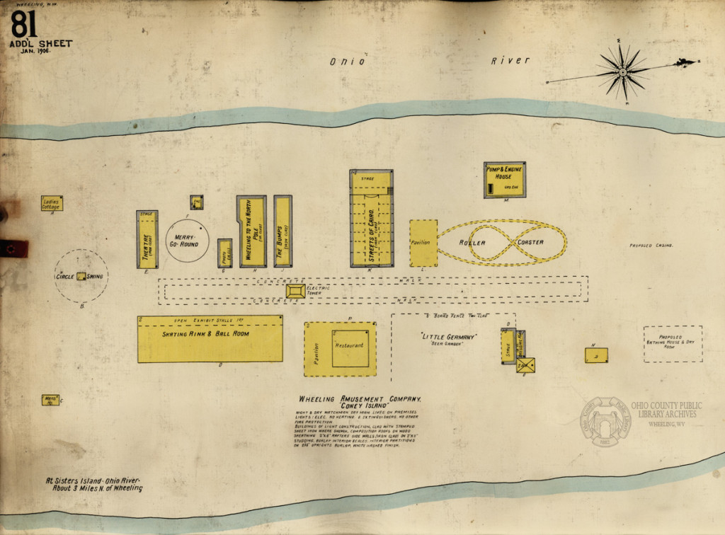 1906 Sanborn Map of Coney Island