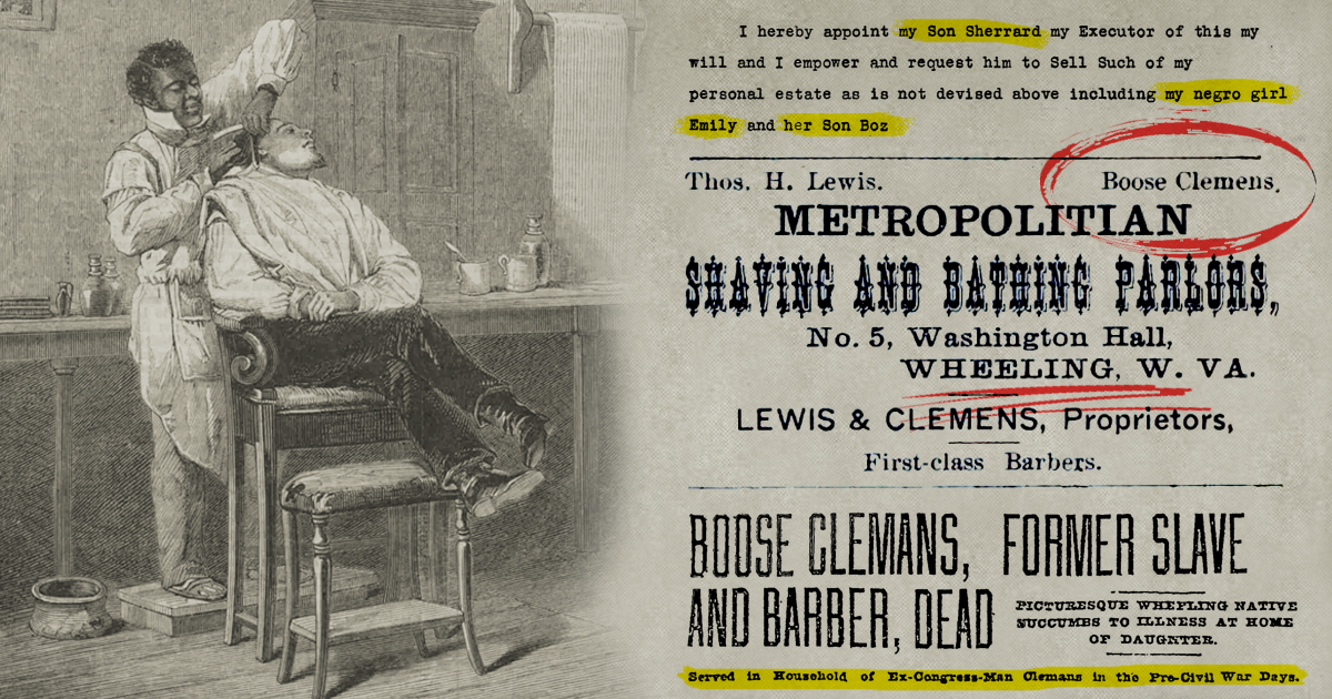 Topping the Town's Tonsorial Trade - Archiving Wheeling